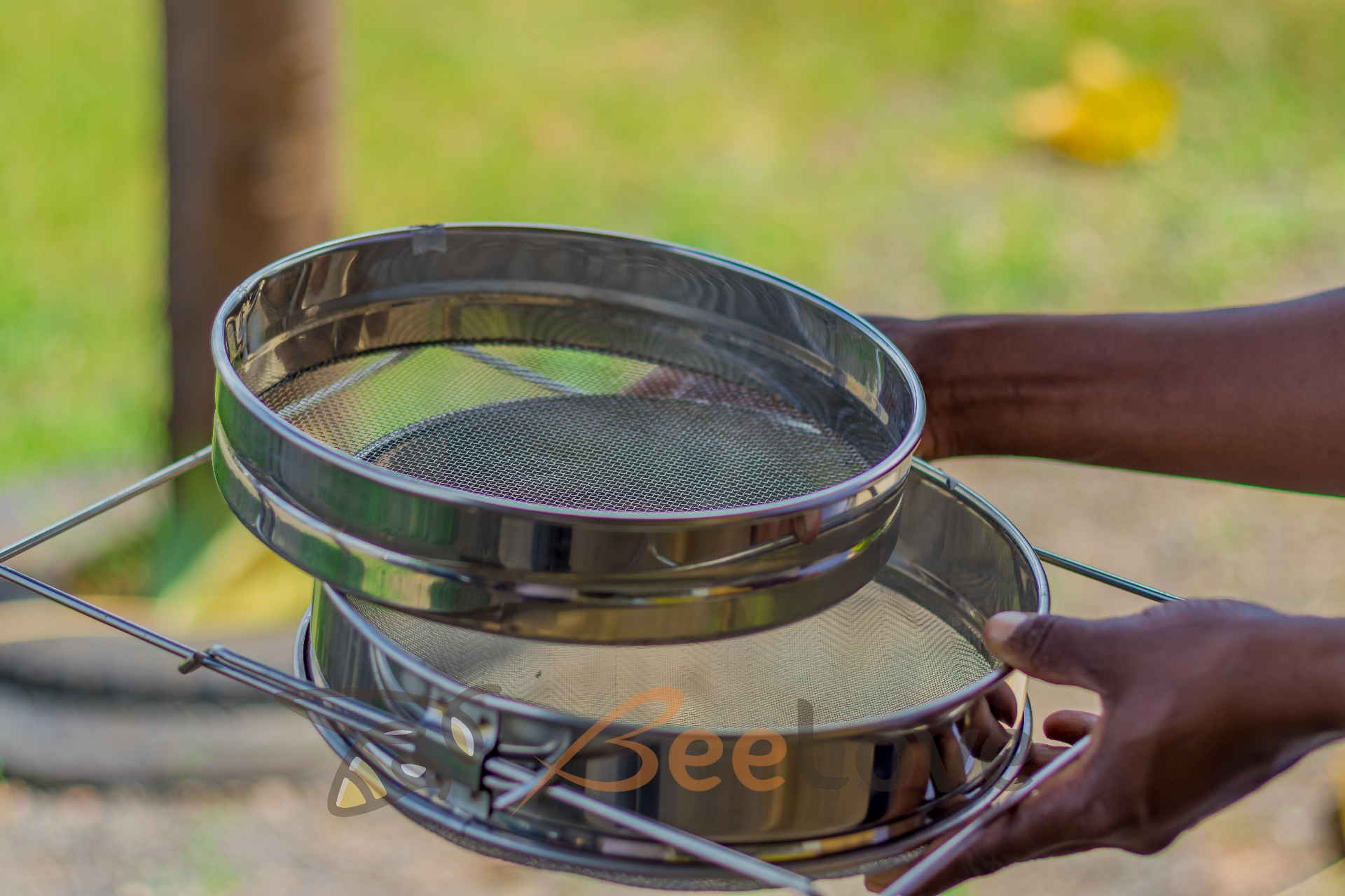 Double Stainless Sieve